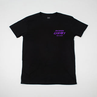 Low emission luxury black tee