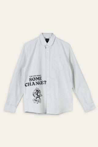 Some change stripes upcycled shirt