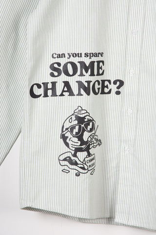 Some change stripes upcycled shirt