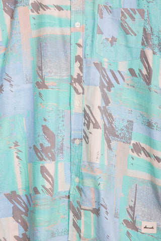 Retro hike upcycled shirt