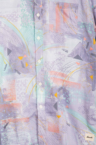 Purple dancing upcycled shirt