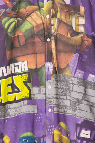 Mutant ninja turtles upcycled shirt