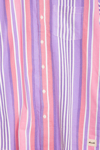 Purple disco upcycled shirt