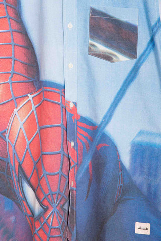 Peter Parker upcycled shirt