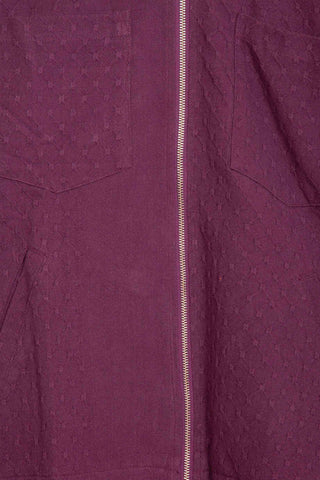 Purple forrest upcycled jacket