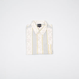 Dinner table upcycled shirt