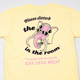 Elephant in the room yellow tee