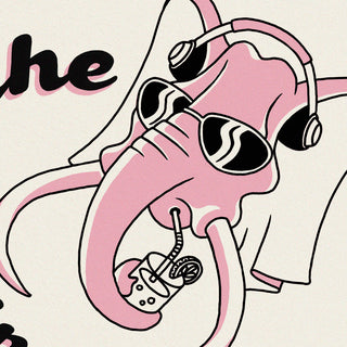 Elephant in the Room screen print
