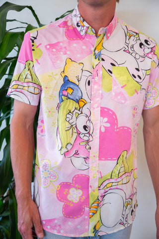 Sleepy Diddl upcycled shirt