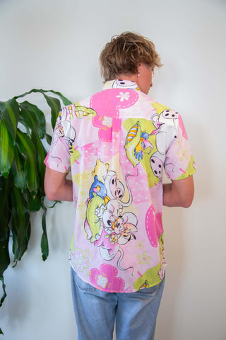 Sleepy Diddl upcycled shirt