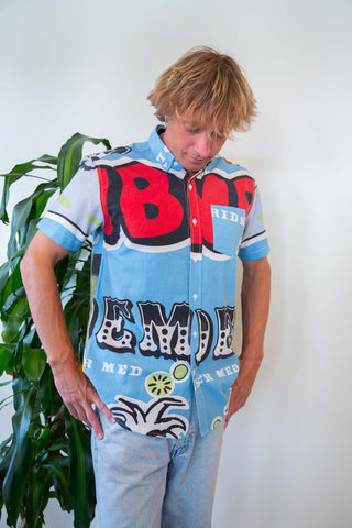 Bonbon candy upcycled shirt