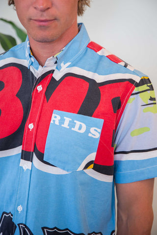 Bonbon candy upcycled shirt