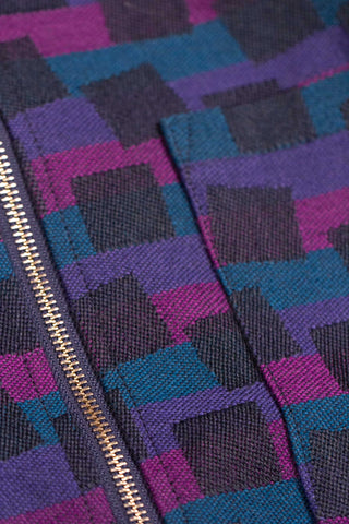 Synth pop upcycled thy jacket