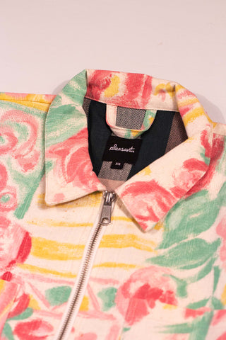 Water color upcycled thy jacket