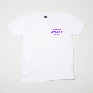 Low emission luxury white tee