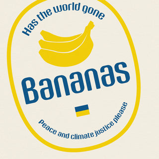 Bananas screen print
