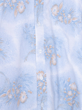 Baby flowers upcycled shirt