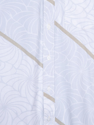 Swirl upcycled shirt