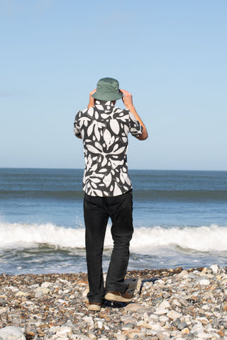 Safari upcycled shirt