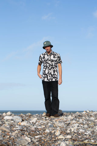 Safari upcycled shirt