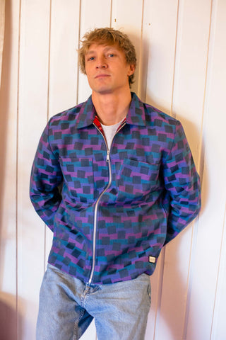 Synth pop upcycled thy jacket