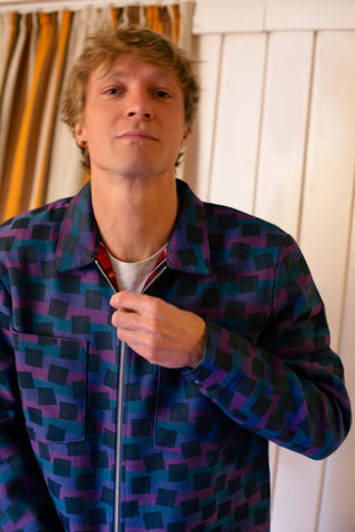 Synth pop upcycled thy jacket