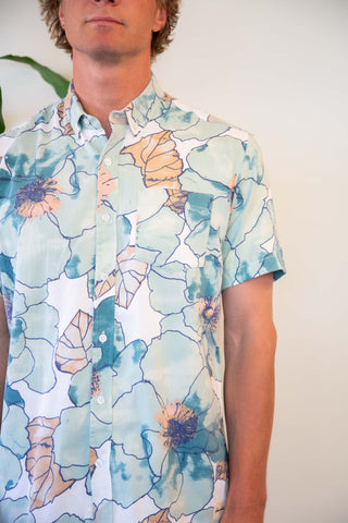 Upcycled garden day shorts