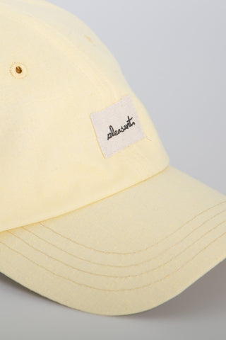 Yellow tint upcycled cap