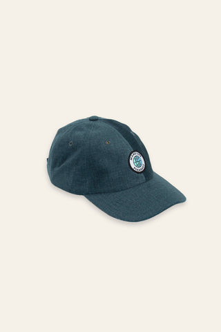 Velour vibes green upcycled cap