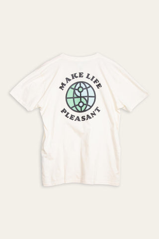 Make life Pleasant off white tee