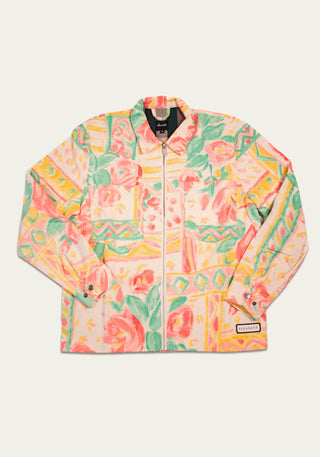 Water color upcycled thy jacket