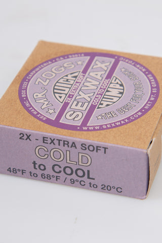 Cold surf wax