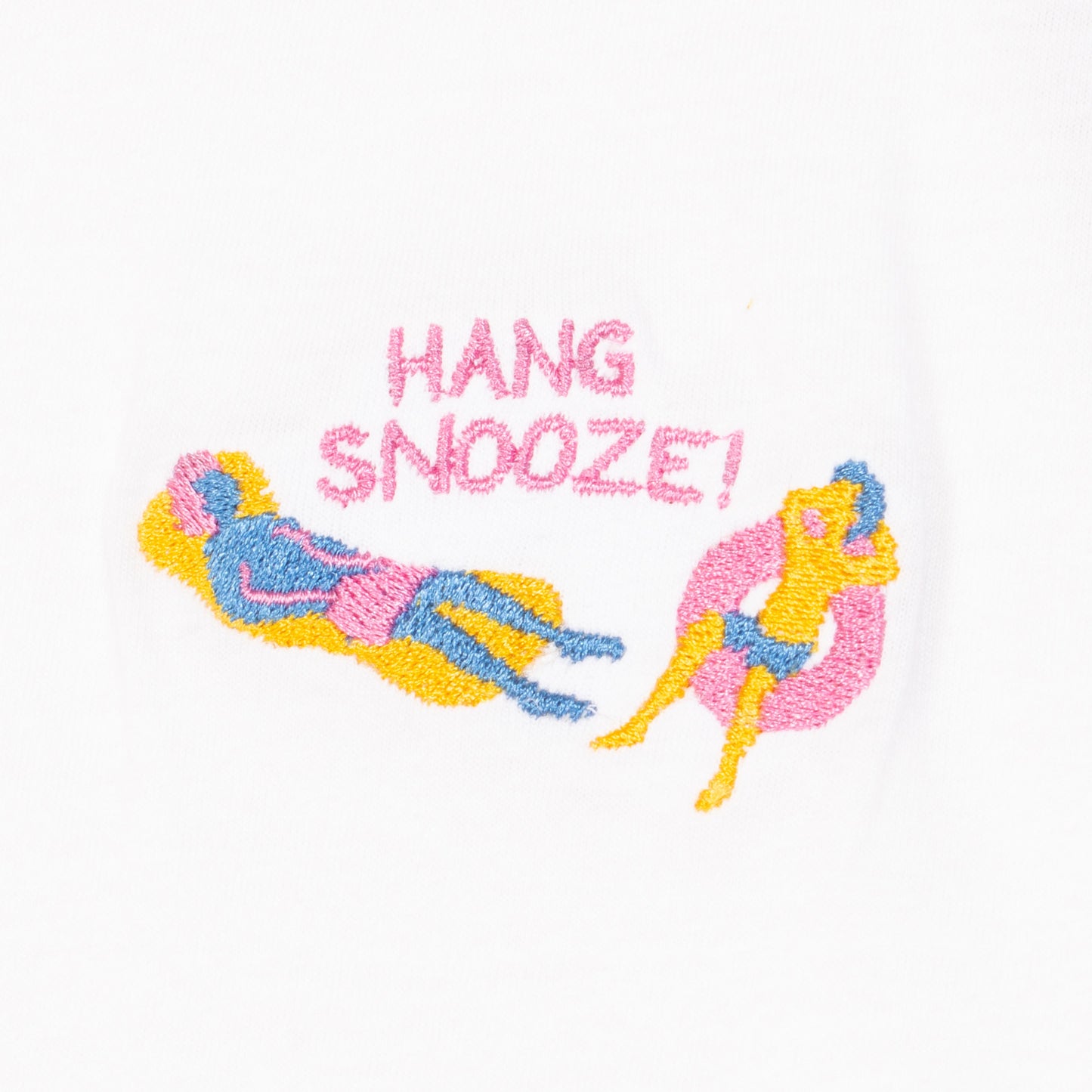 Hang snooze white tee