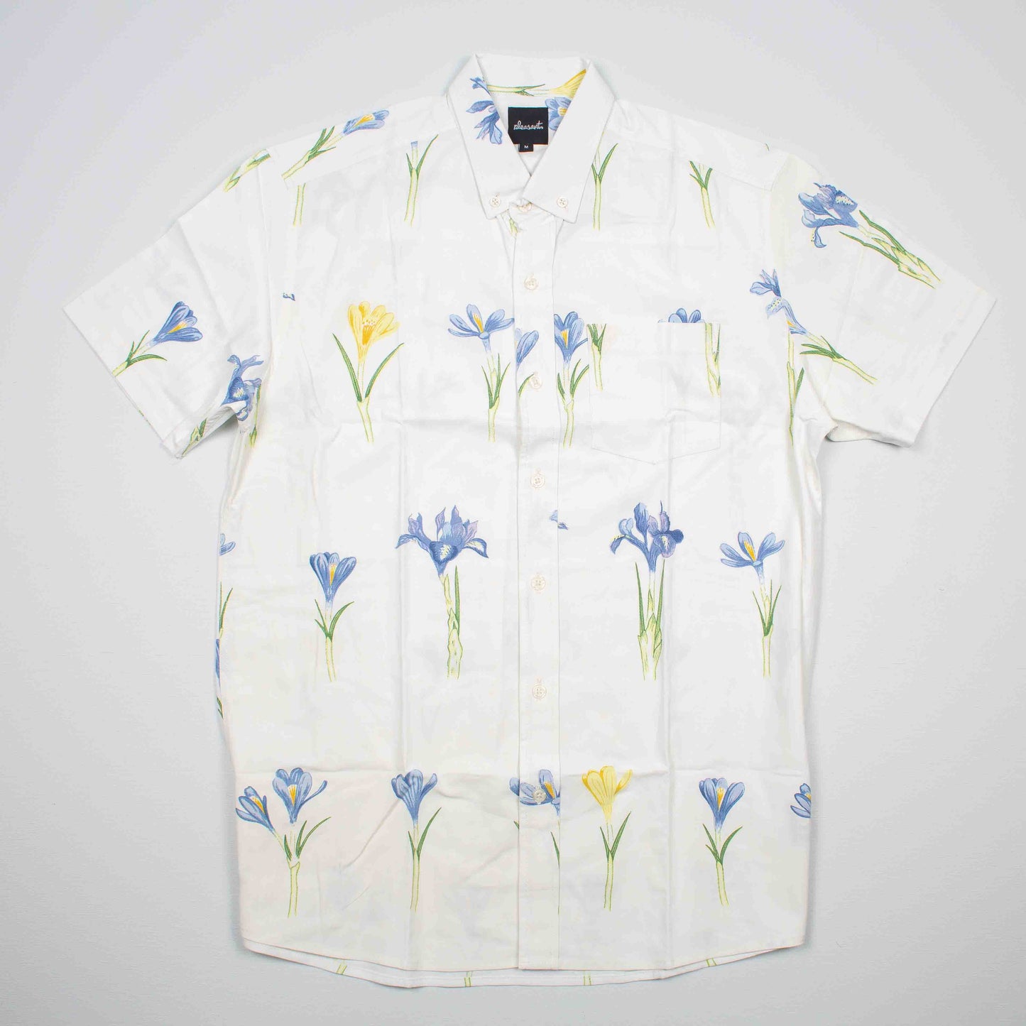 Garden Flower Upcycled Shirt