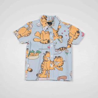 Garfield upcycled baby shirt