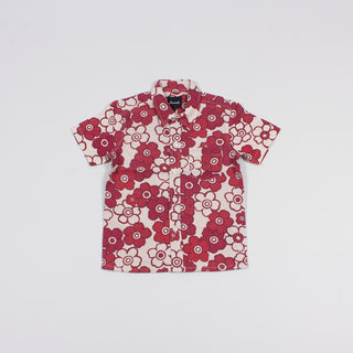 Love flower upcycled baby shirt