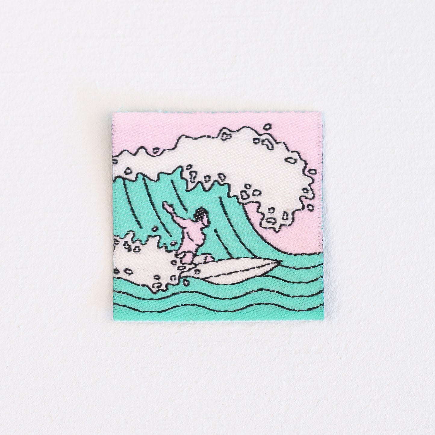 Surfing repair label