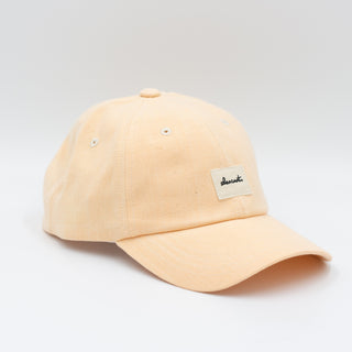 Yellow salmon upcycled cap