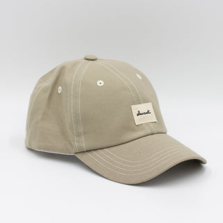 Grey bored upcycled cap