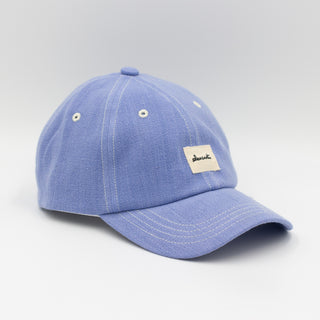 Blue sky upcycled cap