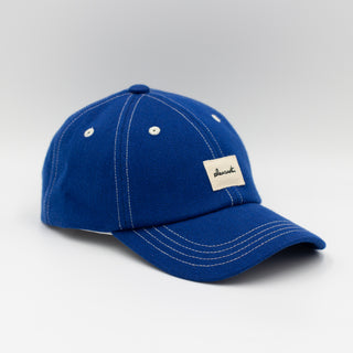 Cobalt blue upcycled cap