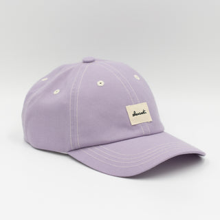 Purple hue upcycled cap