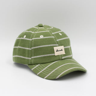 Green moss upcycled cap