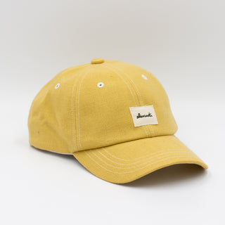 Mustard upcycled cap