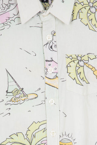 Holiday upcycled kids shirt