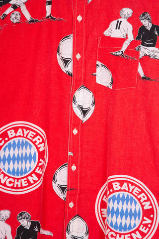 Bayern retro upcycled long sleeve shirt