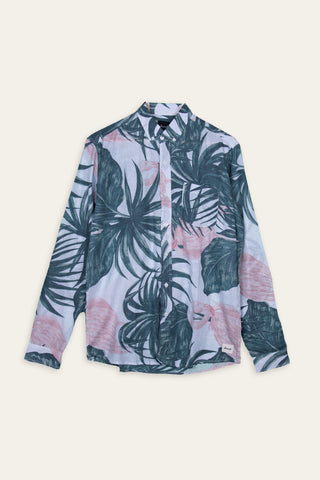 Flamingo upcycled shirt