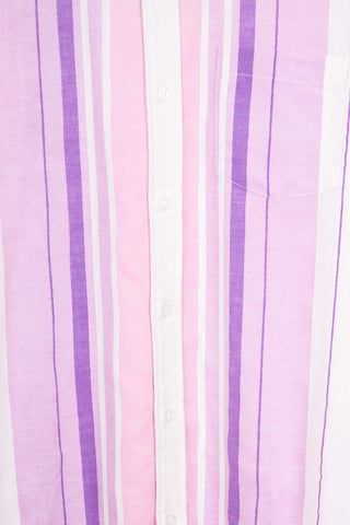 Soft brushed pink upcycled shirt