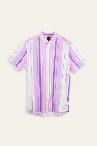 Soft brushed pink upcycled shirt