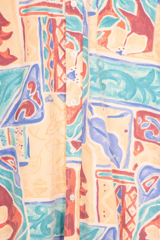 Afternoon late lunch upcycled shirt